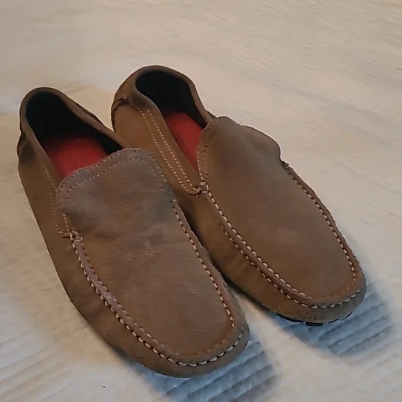 Bugatchi A101C01 Round Toe Driving Loafers. Brown Suede. Size 8. 533106-7_Shopify_1200x.jpg?v=  main image 4